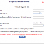 Araç Borç Sorgulama